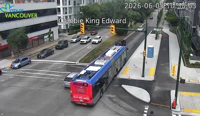 Cambie St and W King Edward Ave - East