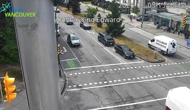 Cambie St and W King Edward Ave - West