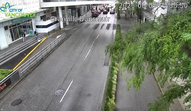 Granville St and Dunsmuir St - West