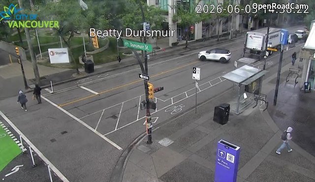 Beatty St and Dunsmuir St - North
