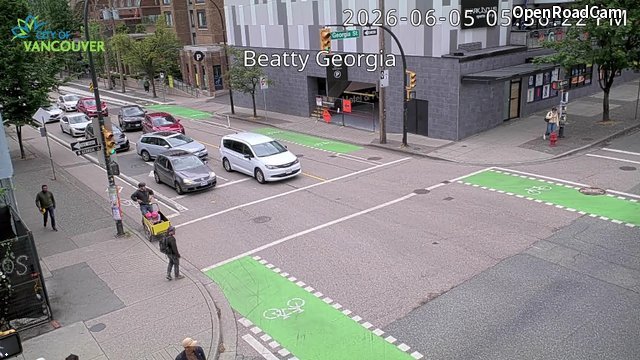 Beatty St and Georgia St - South