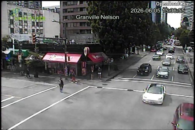 Granville St and Nelson St - West