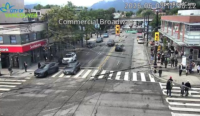 Commercial Dr and E Broadway - North