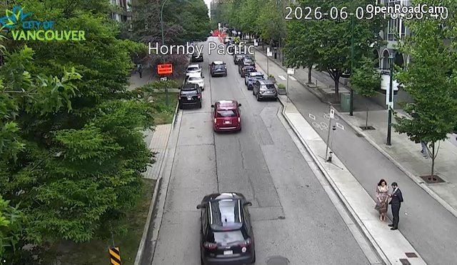 Hornby St and Pacific St - North