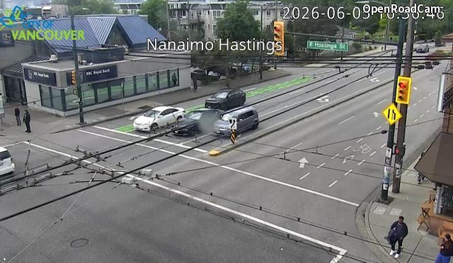 Nanaimo St and E Hastings St - North