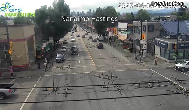 Nanaimo St and E Hastings St - West