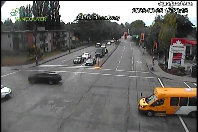 Clark Dr and E Broadway - West