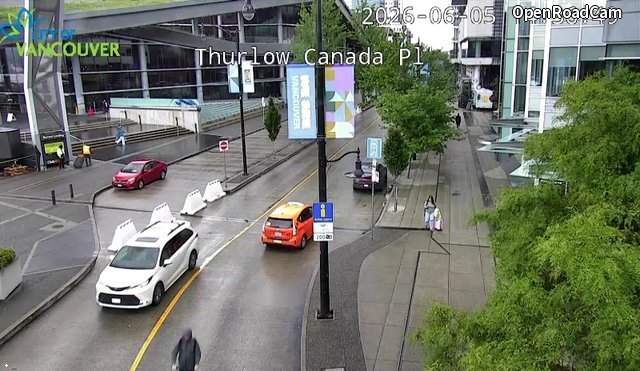 Thurlow St and Canada Place - East
