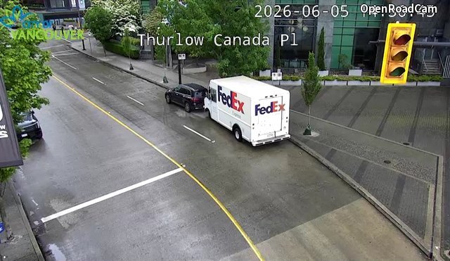Thurlow St and Canada Place - South