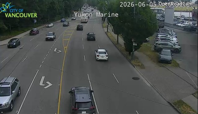 Yukon St and SW Marine Drive - East