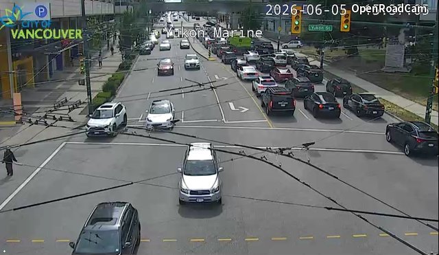 Yukon St and SW Marine Drive - West