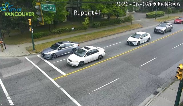 Rupert St and E 41st Ave - South