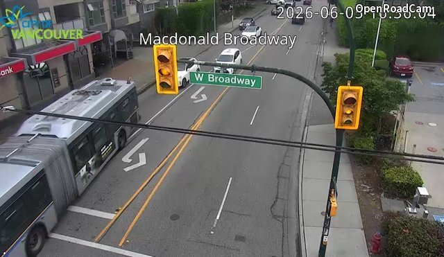 Macdonald St. and W. Broadway - South