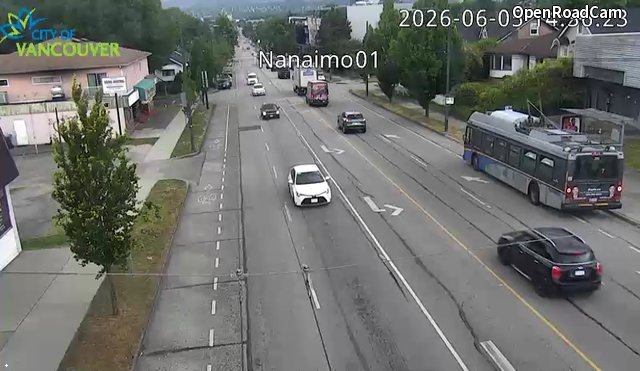 Nanaimo St and E 1st Ave - North