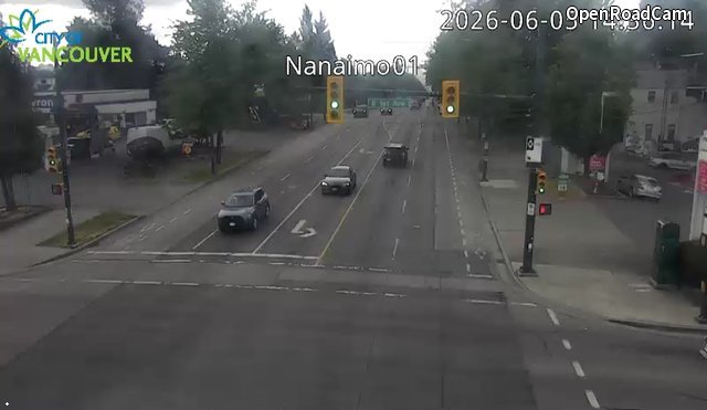 Nanaimo St and E 1st Ave - South