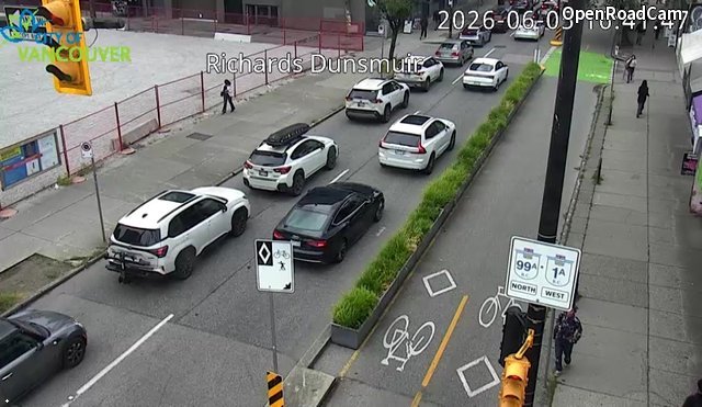 Richards St and Dunsmuir St - West