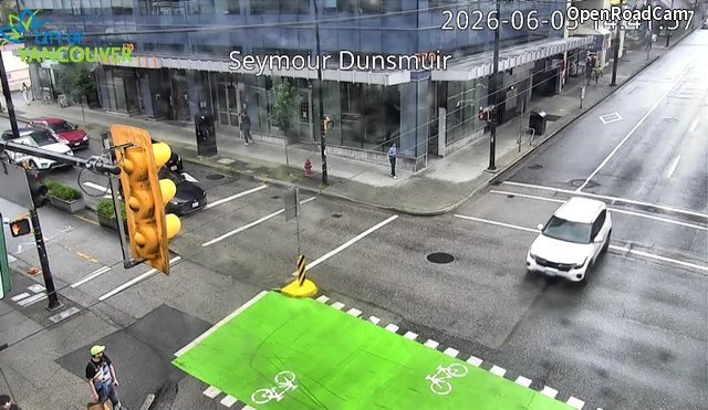 Seymour St and Dunsmuir St - East