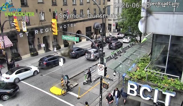 Seymour St and Dunsmuir St - West