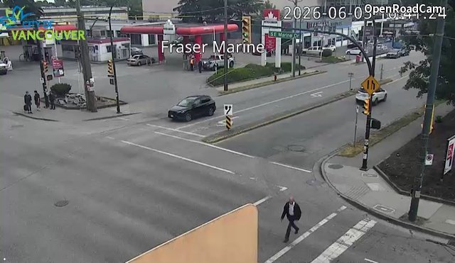 Fraser St and SE Marine Dr - South
