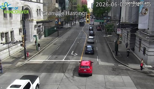 Granville St and W Hastings St - East