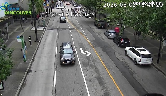 Granville St and W Hastings St - West