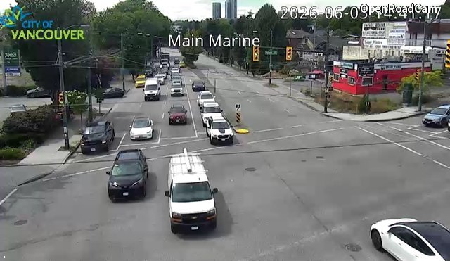 Main St and Marine Dr - West