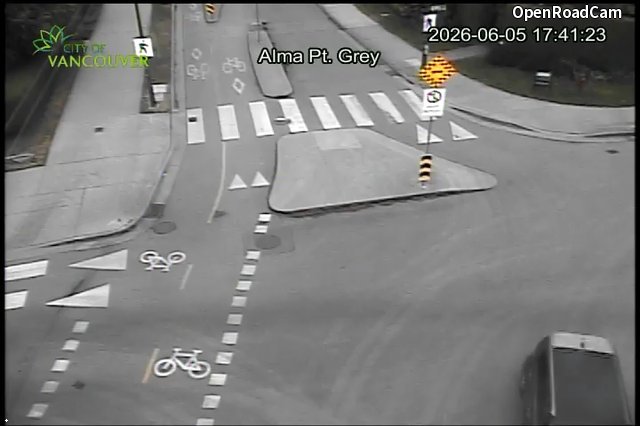 Alma St and Point Grey Rd - East