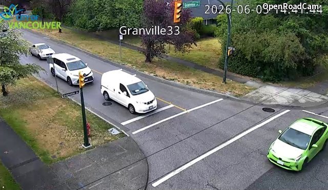 Granville St and W 33rd Ave - West