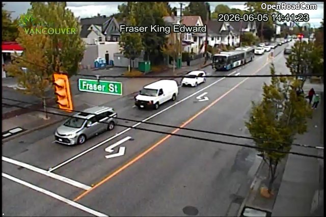 Fraser St and E King Edward Ave - East