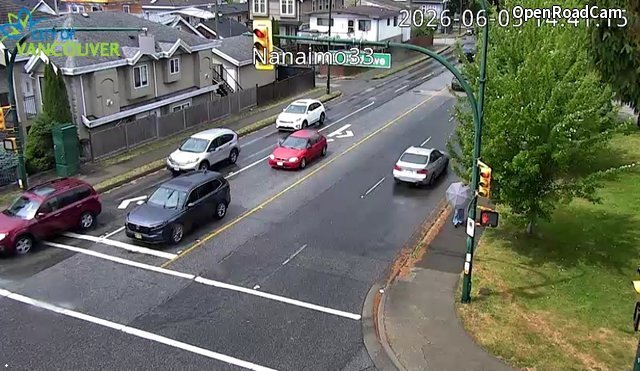 Nanaimo St and E 33rd Ave - North