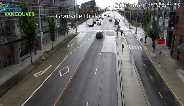 Granville St and Drake St - South