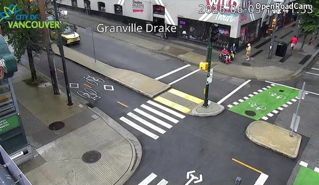 Granville St and Drake St - West