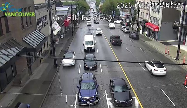 Granville St and W Broadway Ave - North