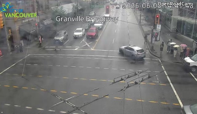 Granville St and W Broadway Ave - South