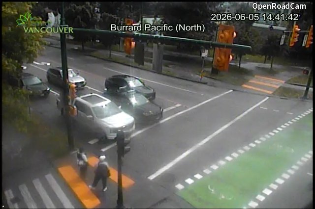 Burrard St and Pacific Ave - East