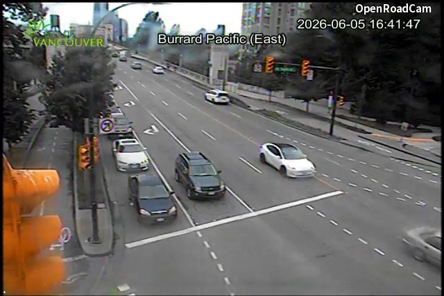Burrard St and Pacific Ave - South