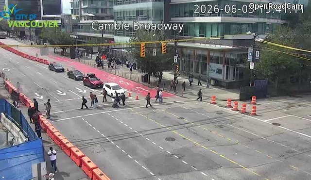 Cambie St and W Broadway - West