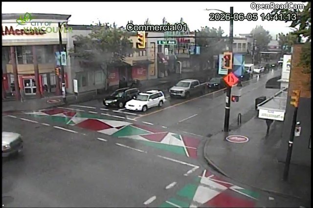 Commercial Dr and E 1st Ave - North