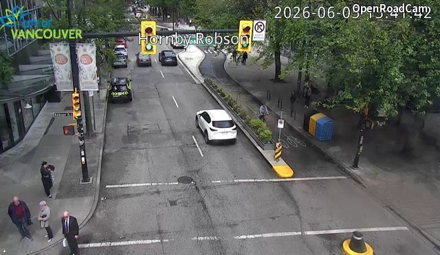 Hornby St and Robson St - North