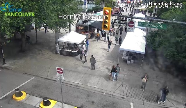 Hornby St and Robson St - East