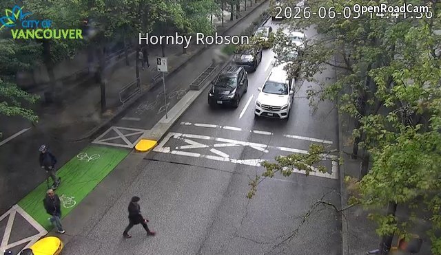 Hornby St and Robson St - South