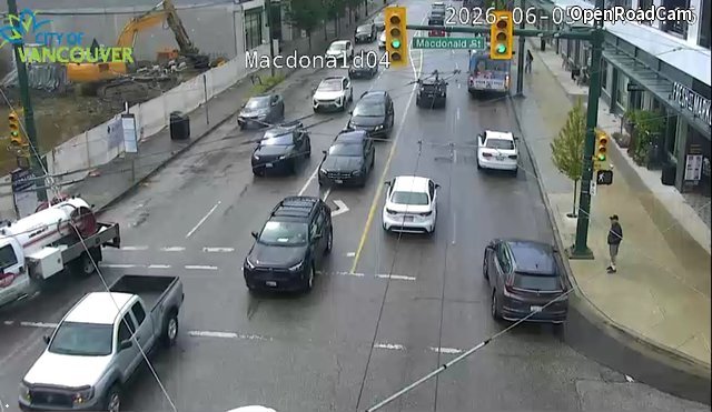 Macdonald St and W 4th Ave - West
