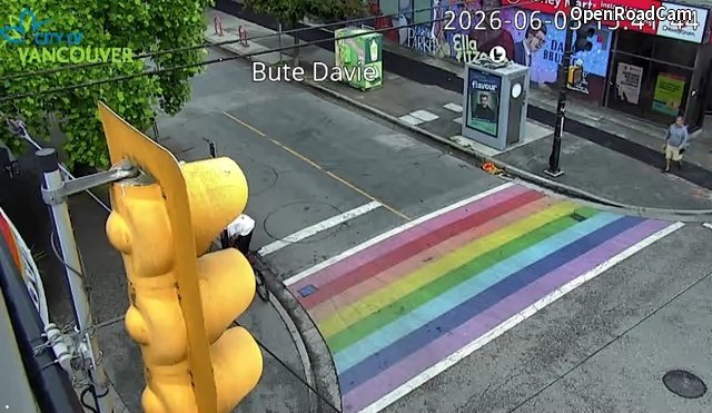 Bute St and Davie St - North