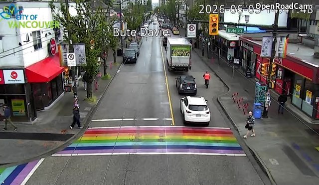 Bute St and Davie St - East