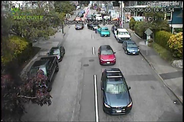 Thurlow St and Pacific St - North