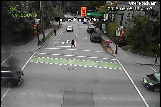 Thurlow St and Pacific St - South