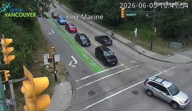 Kerr St and SE Marine Dr - North