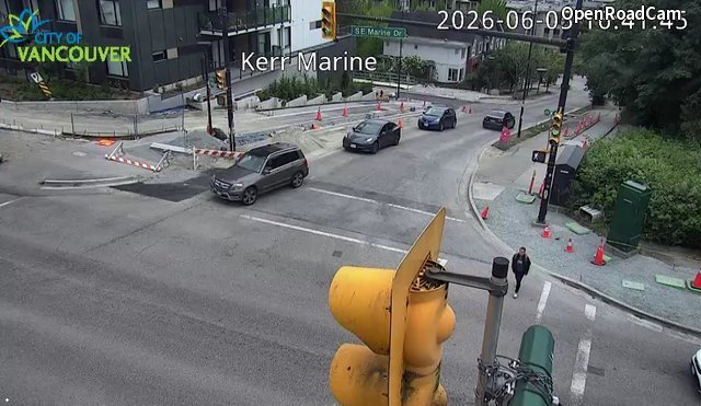 Kerr St and SE Marine Dr - South