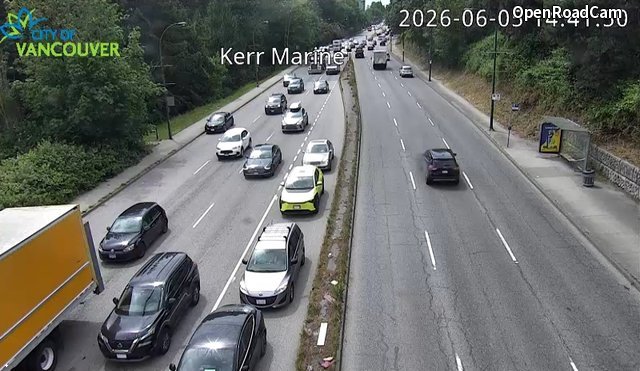 Kerr St and SE Marine Dr - West