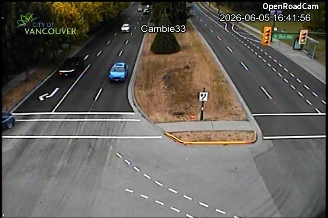 Cambie St and W 33rd Ave - North